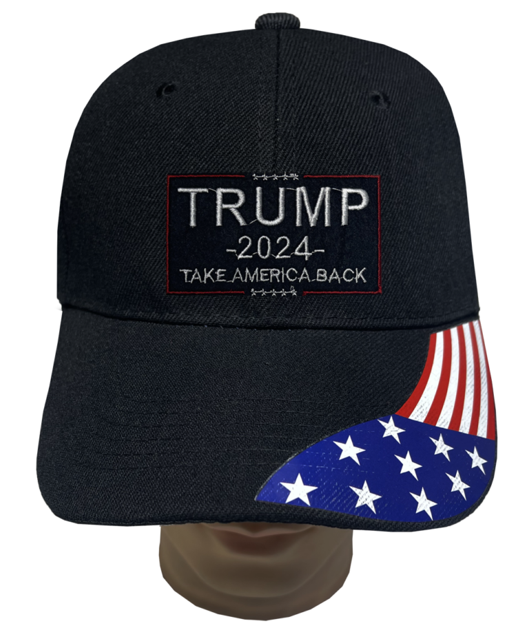 TRUMP 2024 TAKE AMERICA BACK USA FLAG Adjustable cap Baseball Hats LOT